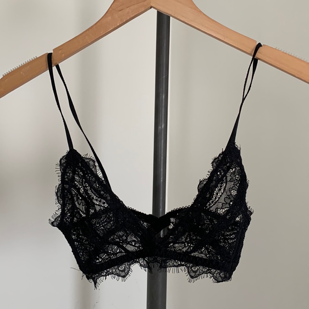 Anine Bing lace bralette
